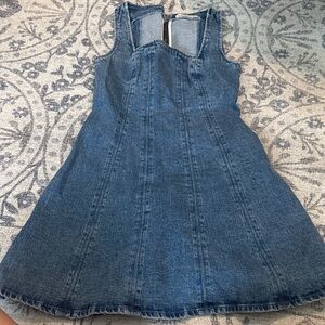 Abercrombie & Fitch Blue Denim Dress